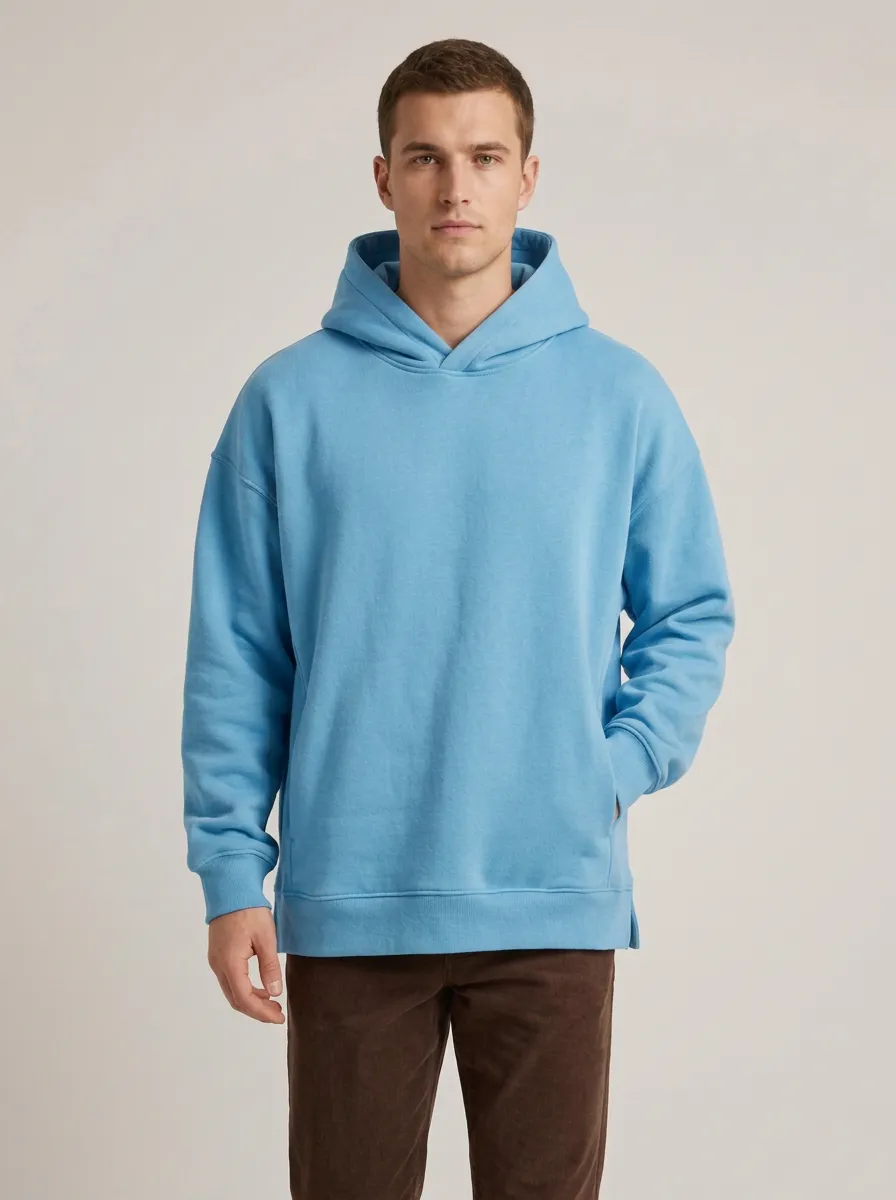 Relaxed Everyday Pullover Unisex Hooded Sweatshirt