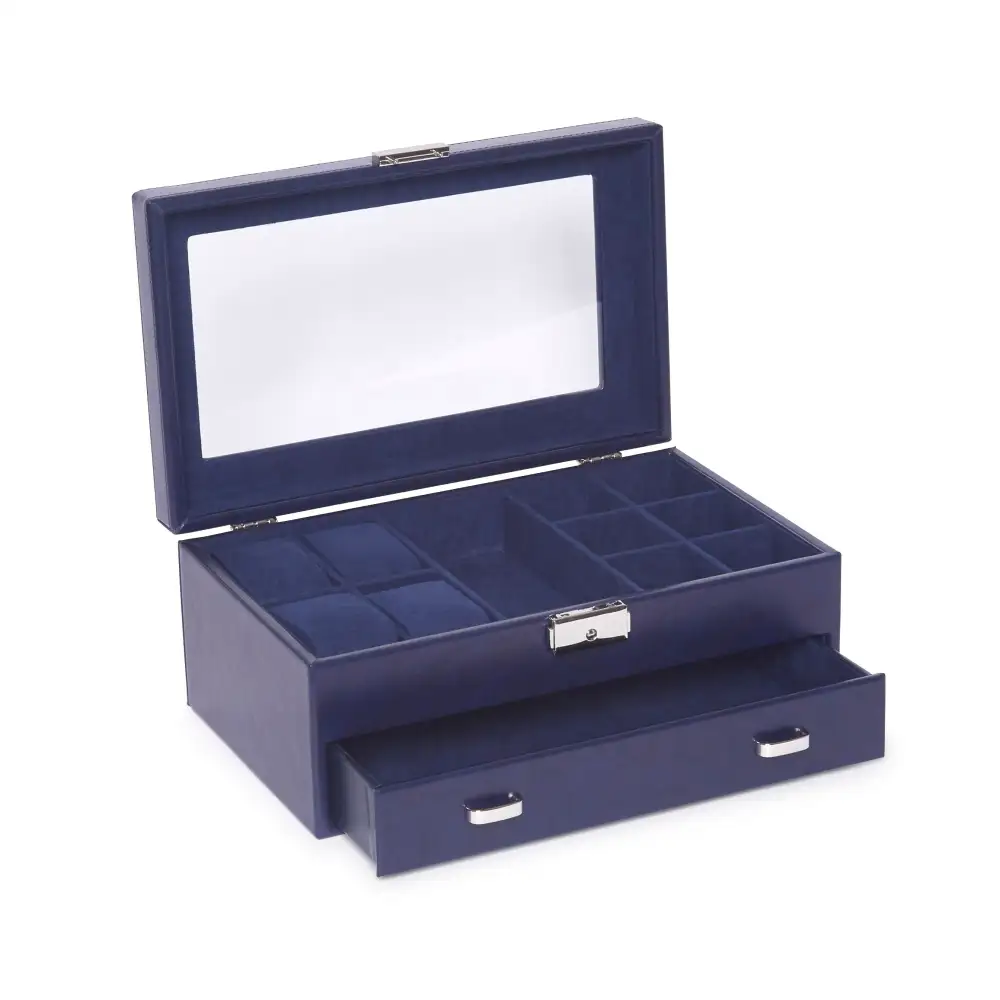 Clear Lid Jewelry Storage Box