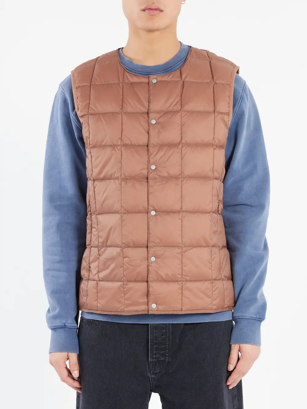 Men's Snap Front Button Front Vest