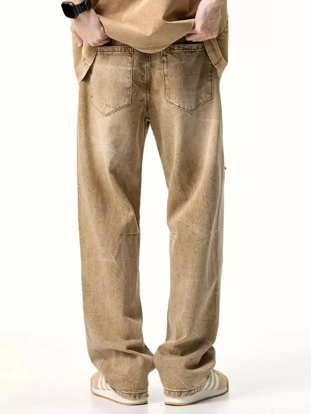 Relaxed Distressed Relaxed Fit Jeans