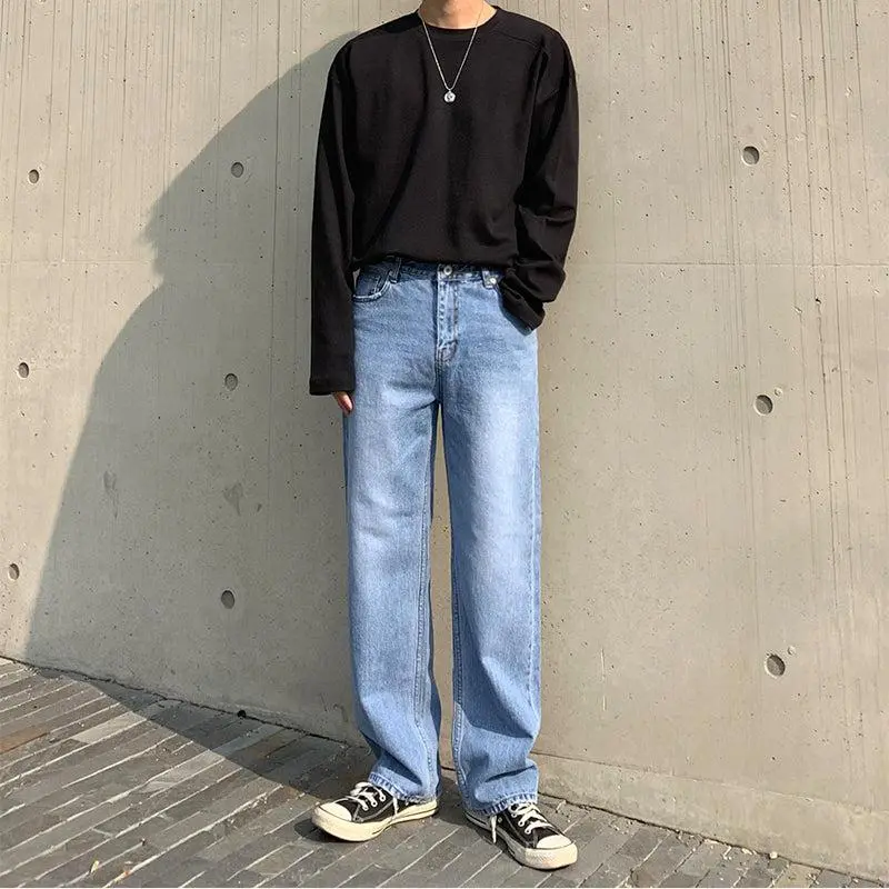 Retro Subtle Whiskers Regular Fit Jeans