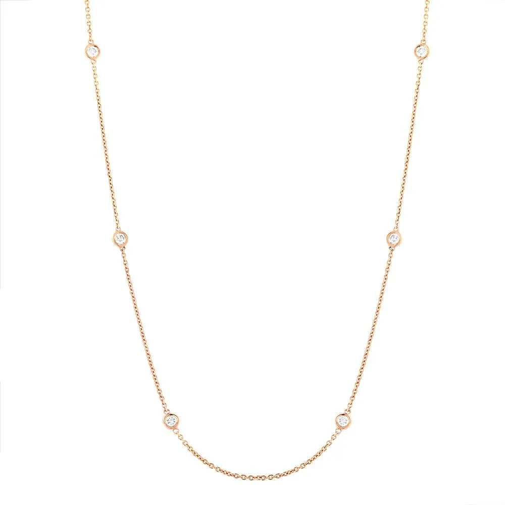 Chain Diamond Necklace