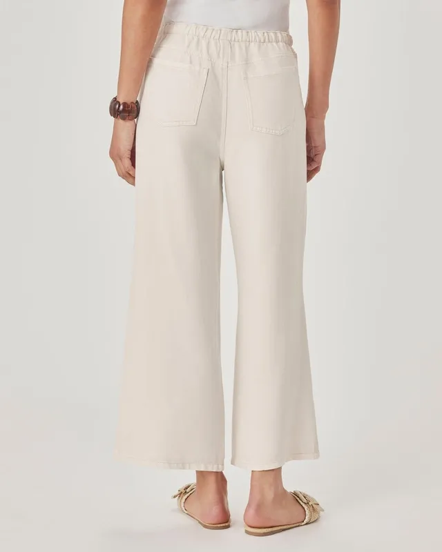Lounge Denim Crop Pants