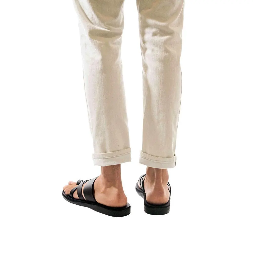 Everyday Leather Toe Loop Slide Sandals