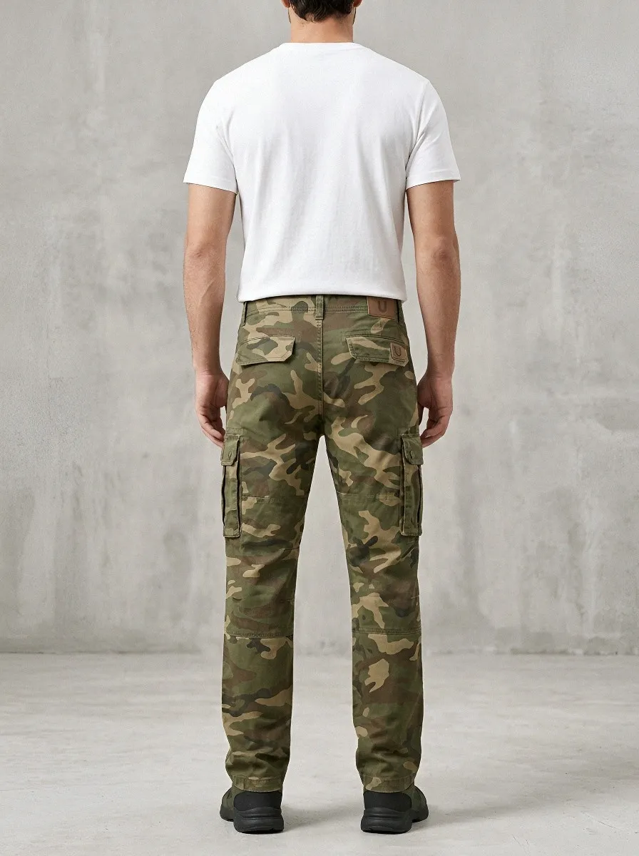 Street-Tactical Camouflage Tactical Camouflage Cargo Pants
