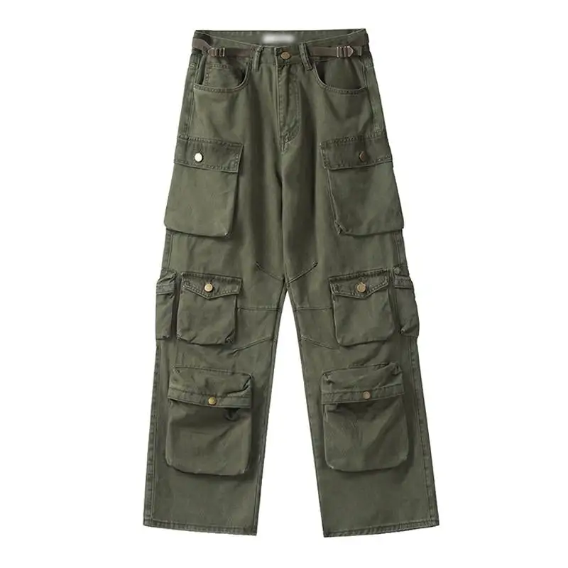 Washed Woven Pants