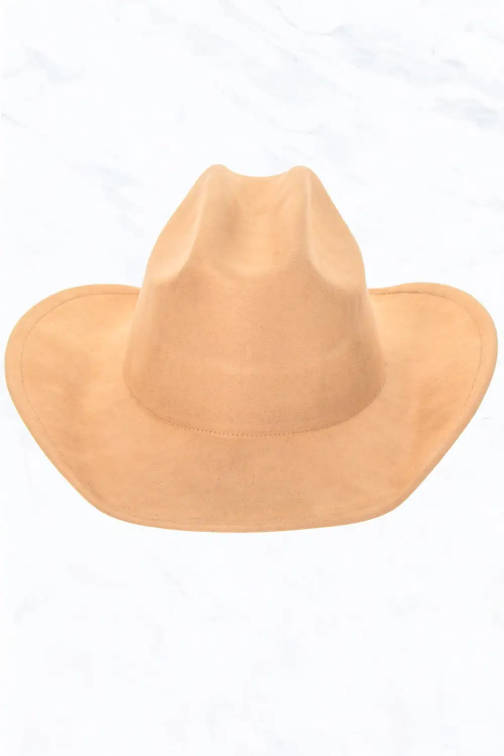 Big Brim Suede Western Cowboy Fedora Hat