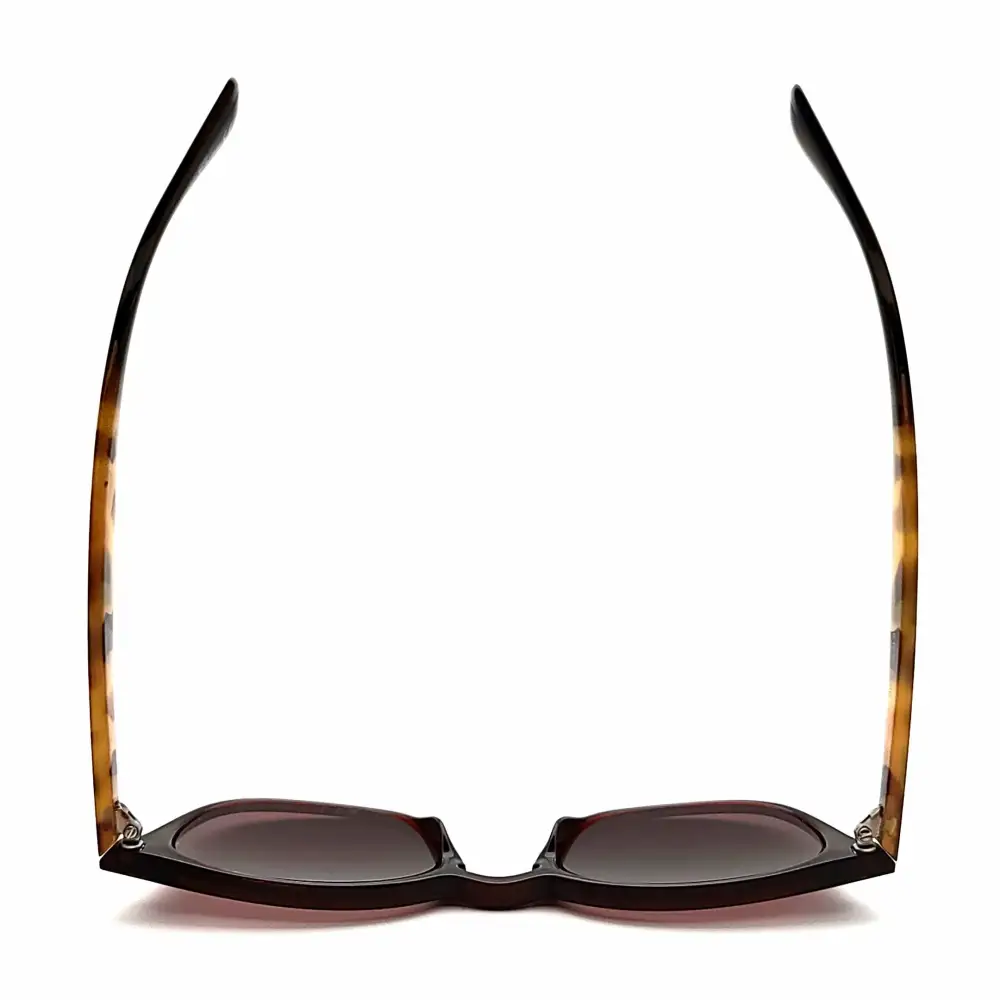 Amber Lens Round Smoke Lens Keyhole Full Magnification Reading Sunglasses
