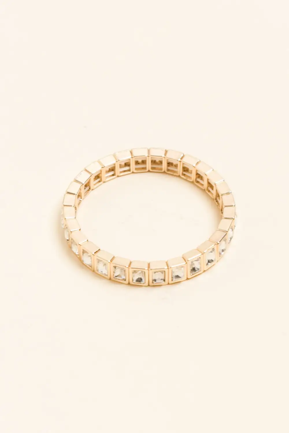 Stretch Crystal Beaded Bracelet