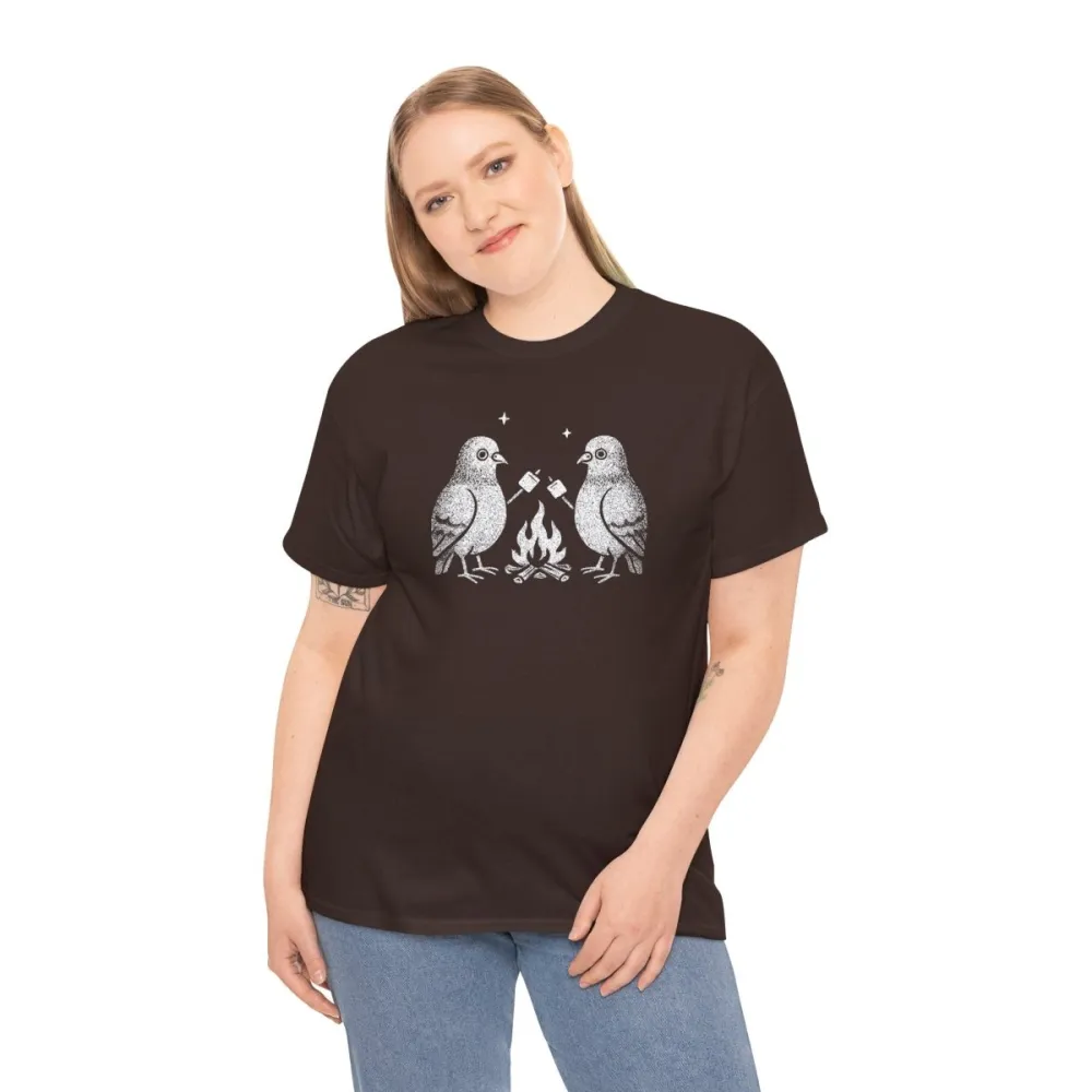 Campfire Birds Unisex T-Shirt