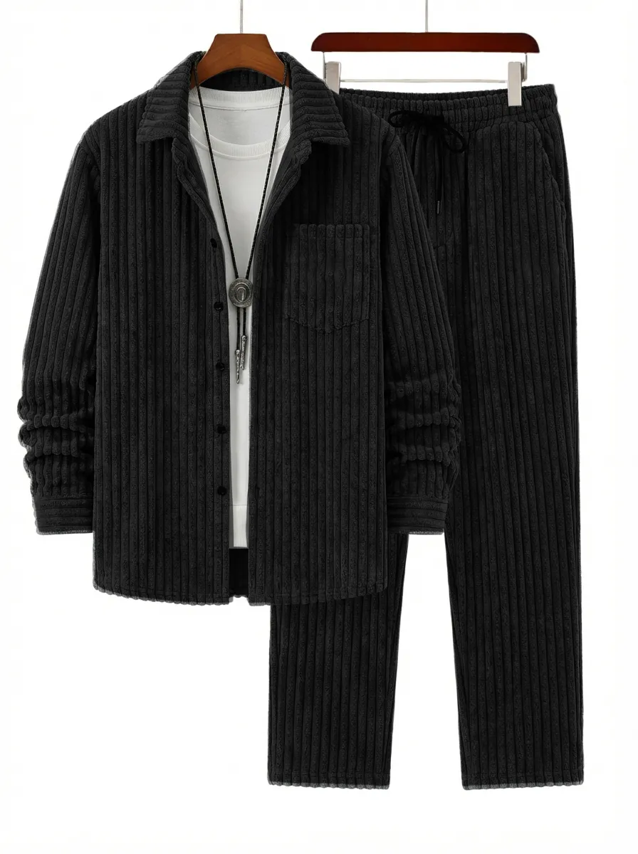 Workwear Corduroy Casual Set