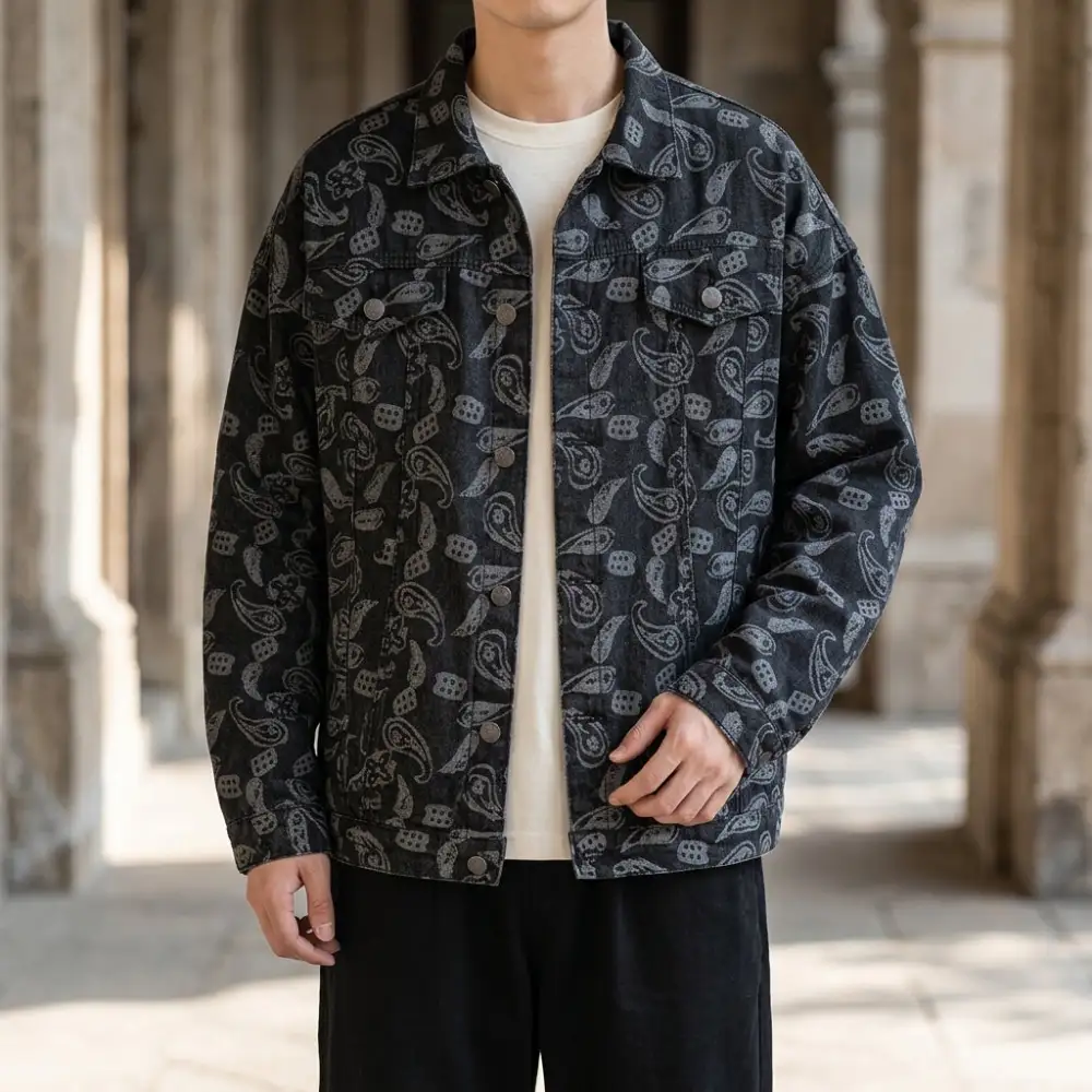 Paisley Denim Jacket
