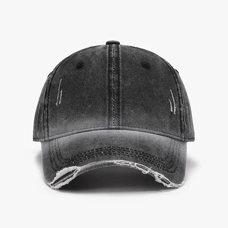 Distressed Washed Adjustable Hat