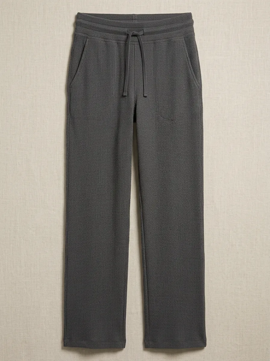 Women's Everyday Drawstring Waffle Lounge Pants