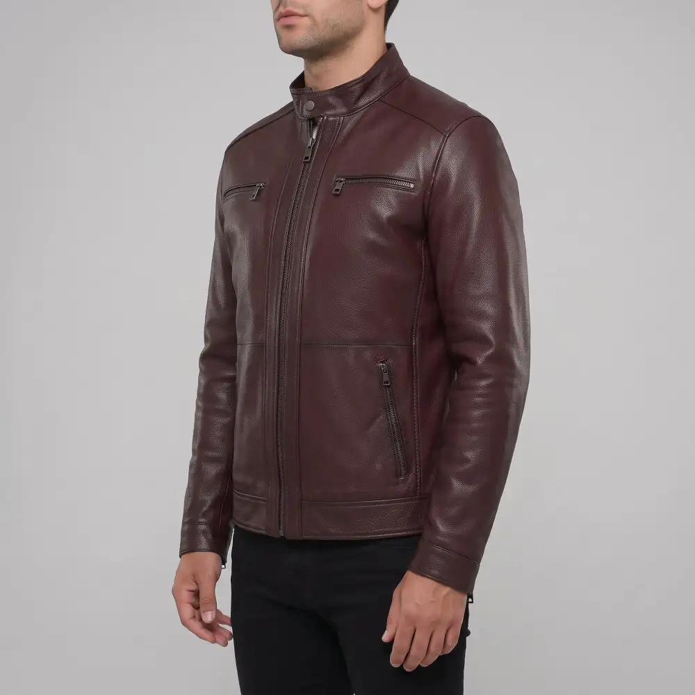 Biker Motorcycle Cafe Racer Jacket