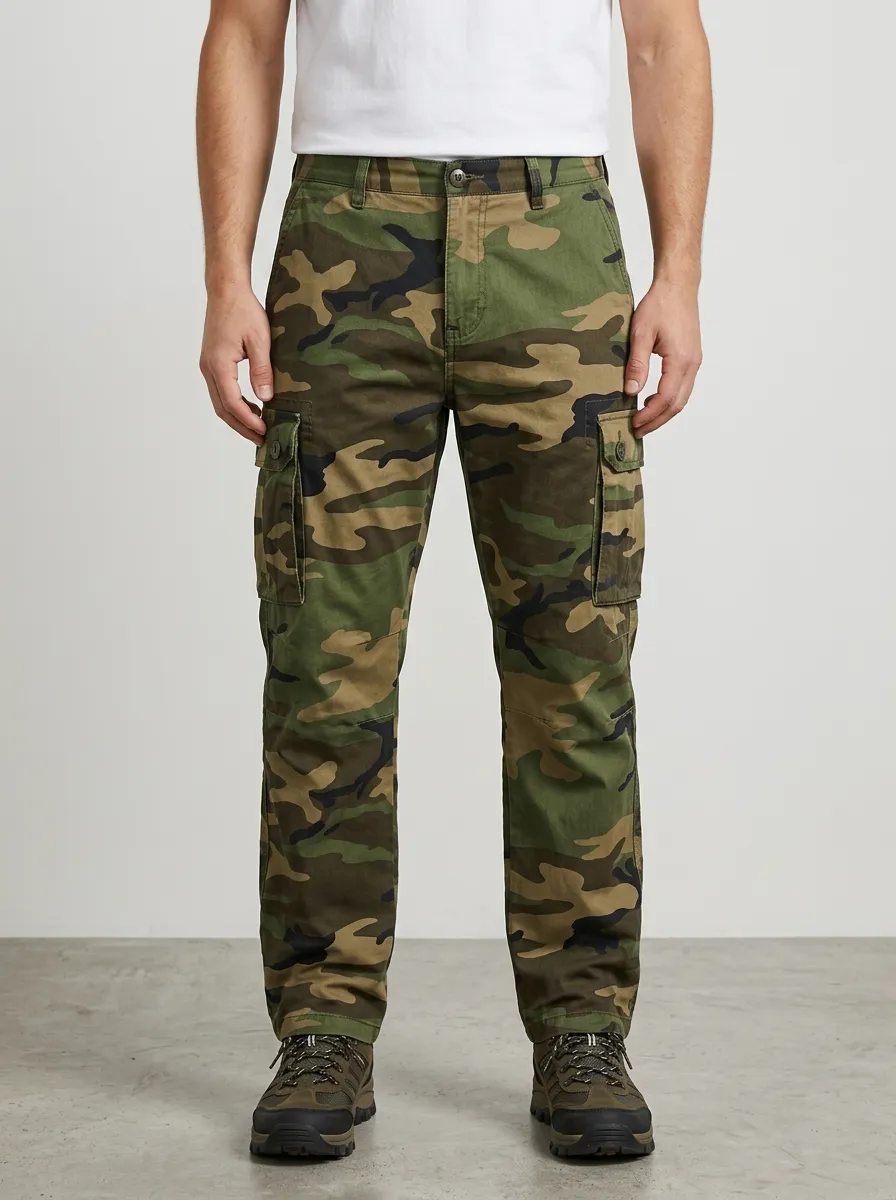 Weekend-Utility Camouflage Camouflage Cargo Pants