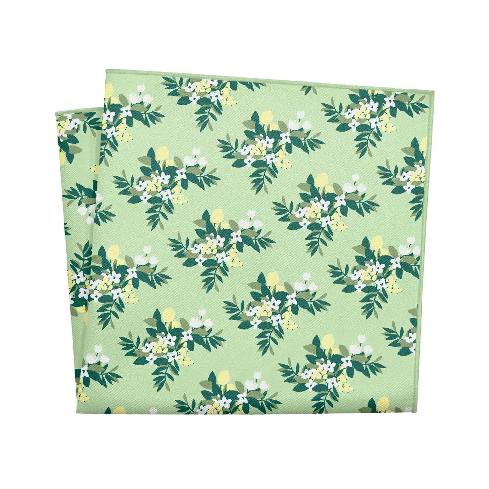 Smart Versatile Floral Pocket Square