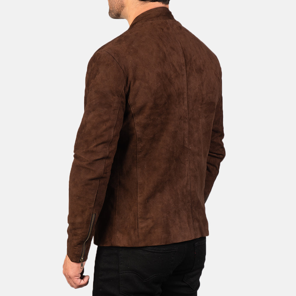 Men's Biker Suede Jacket