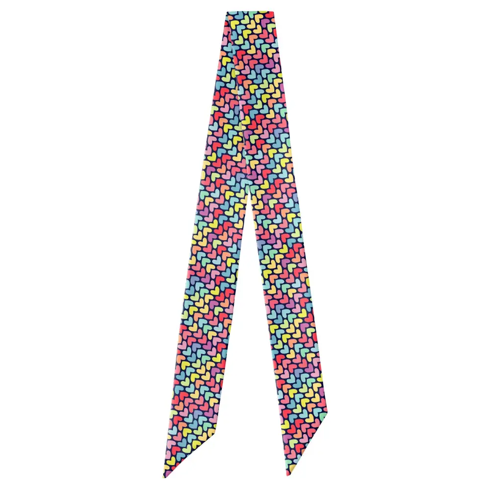 Equal Love Pattern Hair Scarf