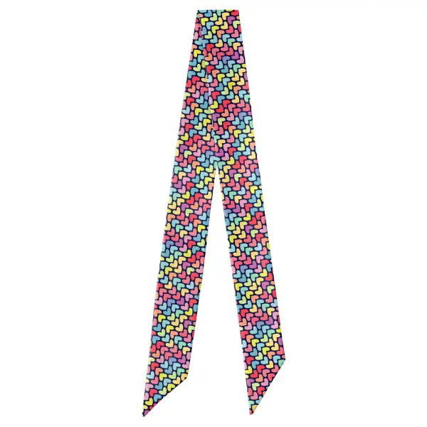 Equal Love Pattern Hair Scarf