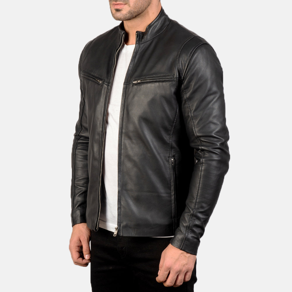 Men's Classic Leather Jacket