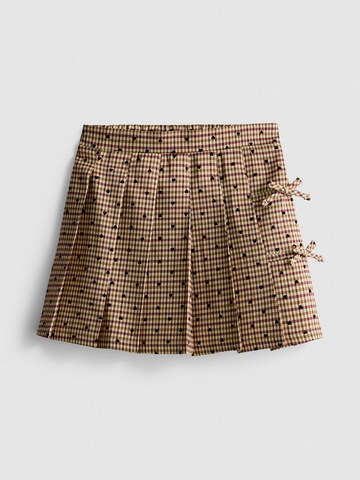 1-9yrs | Check Pleated Skirt detail 2