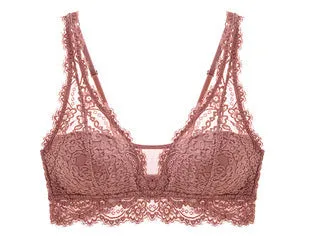 Lace Seamless Bralette Everyday Support Bra