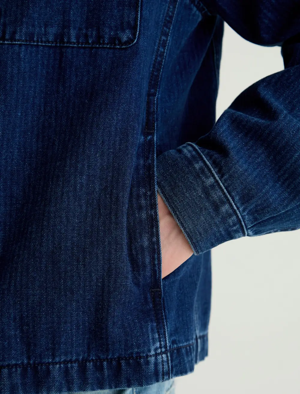 Men's Relaxed Flap Pocket Chore Jacket