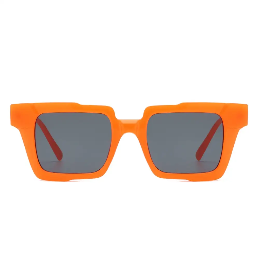 Square Flat Top Frame Sunglasses