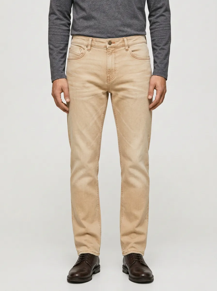 Casual Everyday Faded Jeans