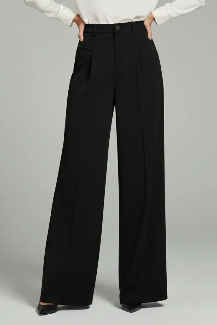  Wide Leg Casual Palazzo Pants