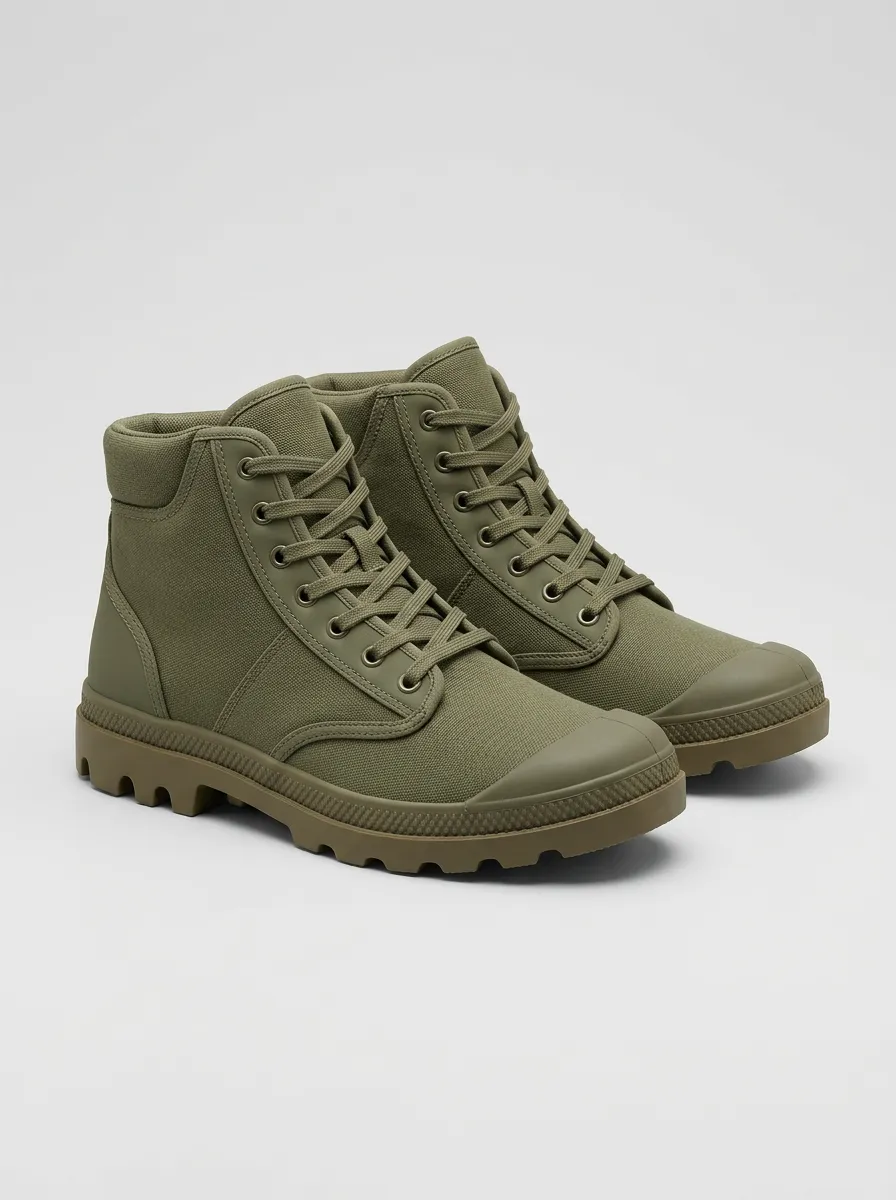 Trail Edition Canvas Hiking Boots