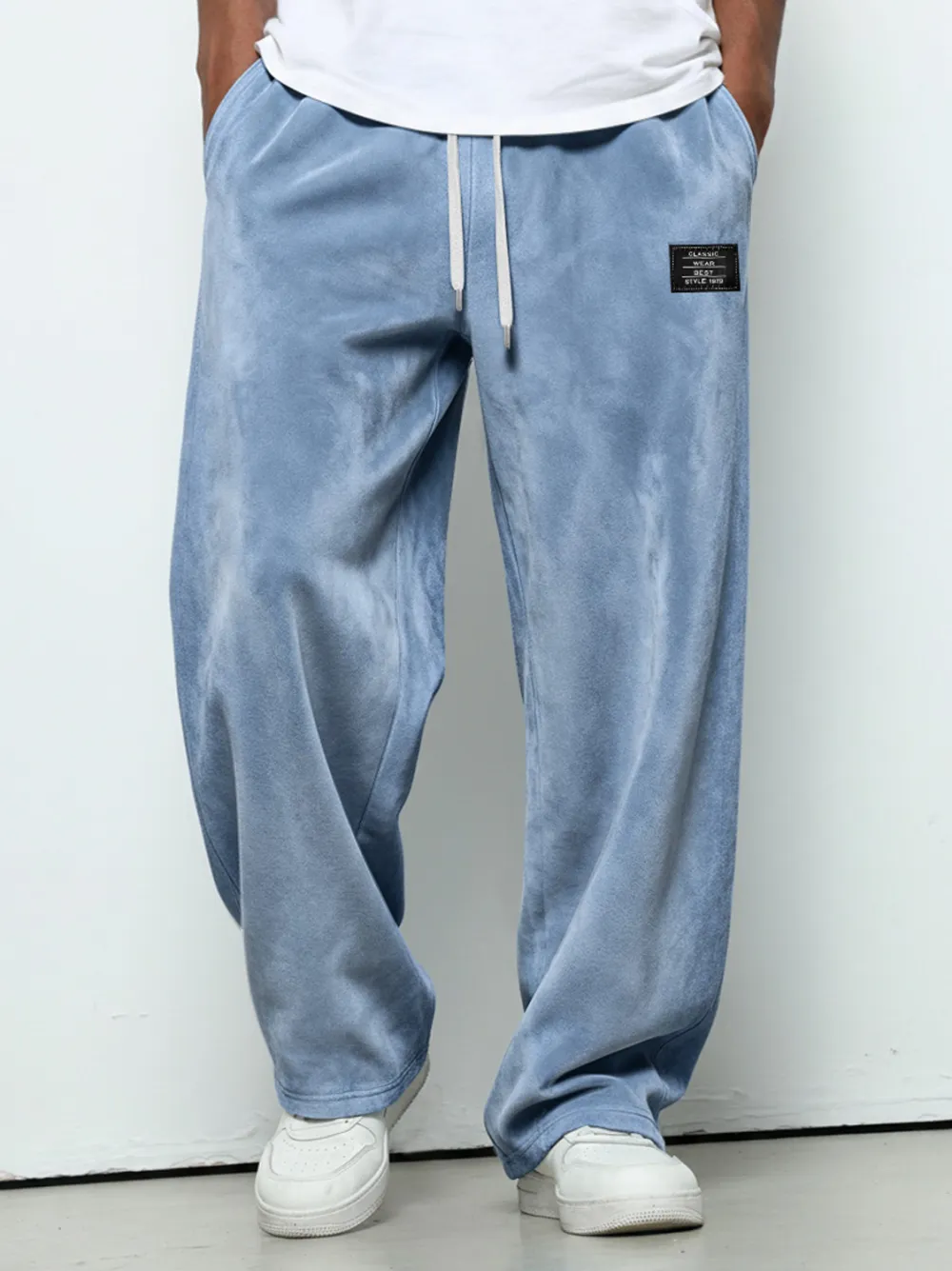 Seamed Detail Relaxed Trousers