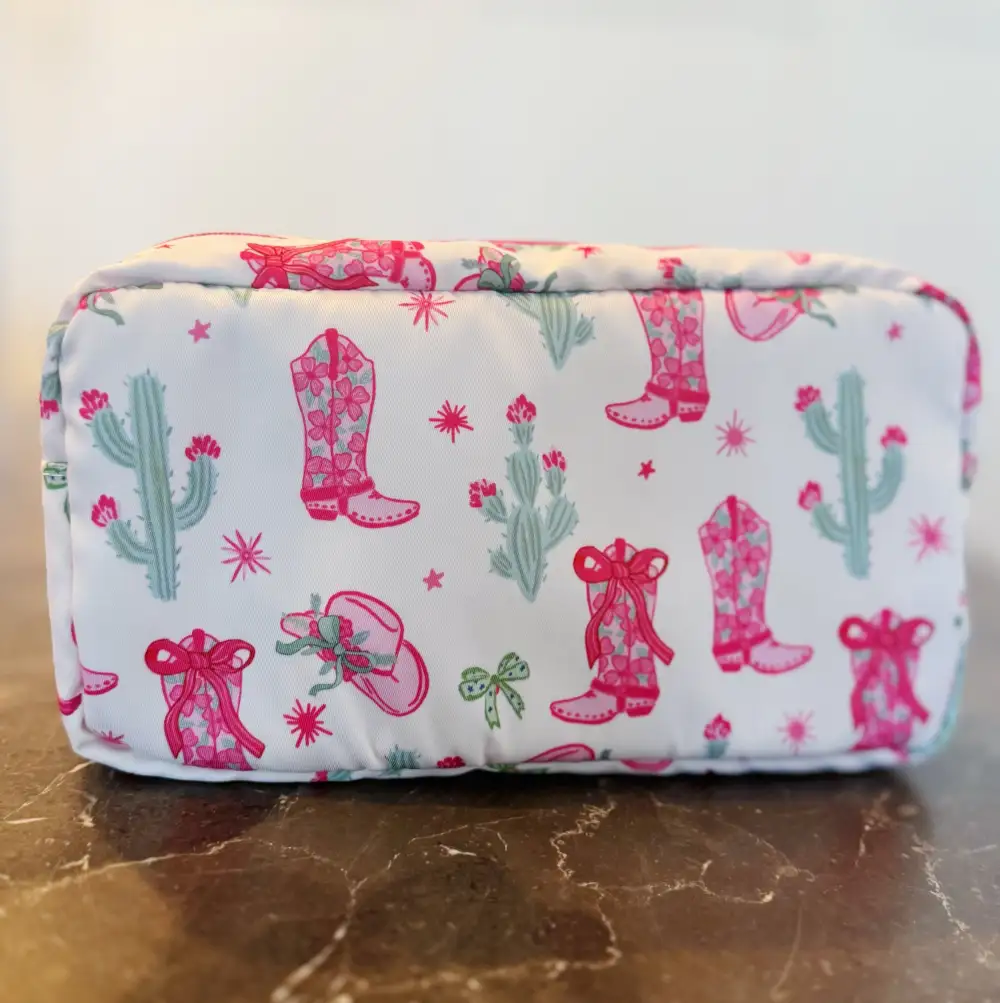 Western Whimsy Everyday Cosmetic Case