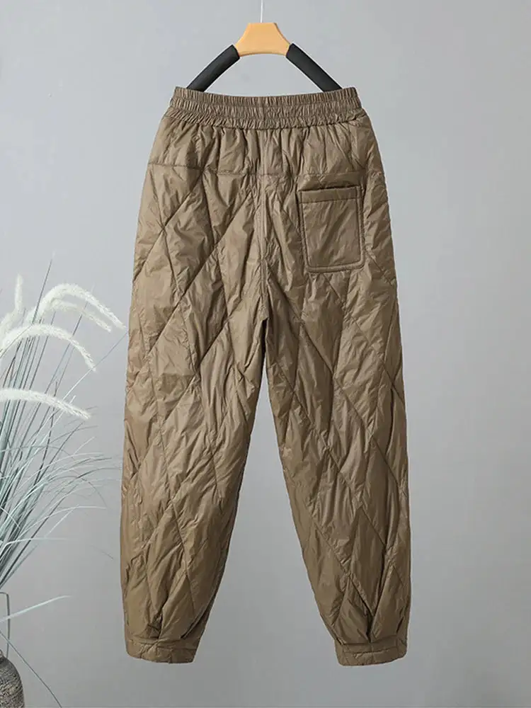 Insulated Quilted Casual Pants