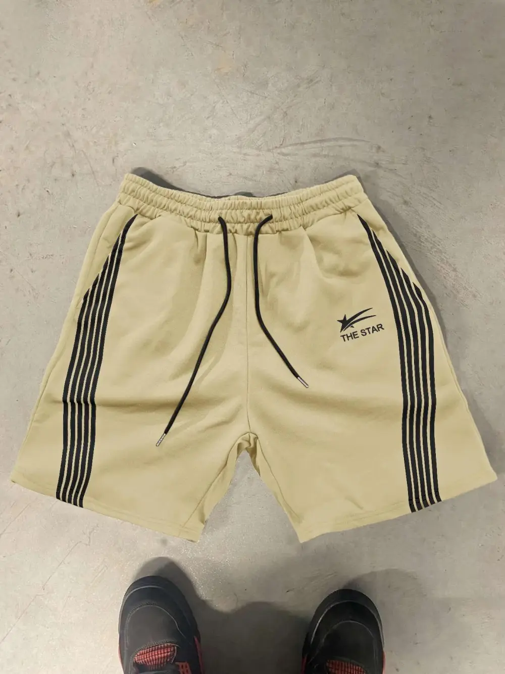 Men's Letter Graphic Track Short Streetwear