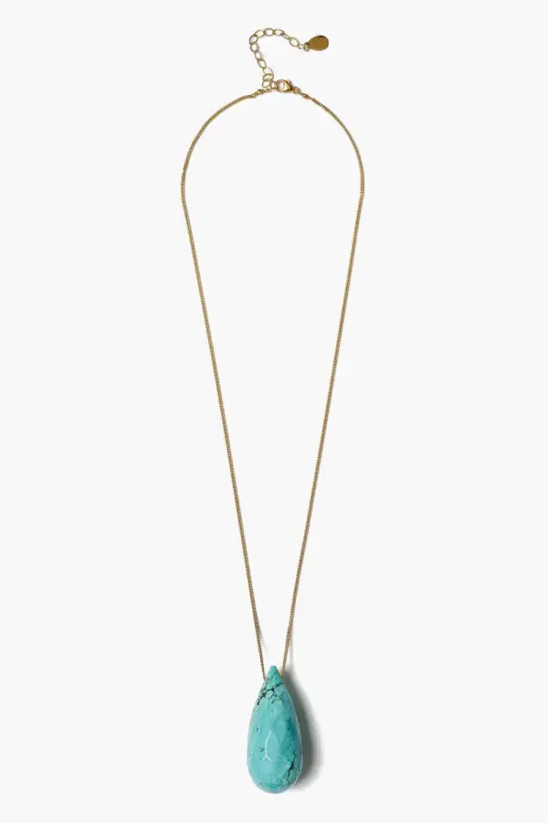 Dainty Teardrop Statement Necklace
