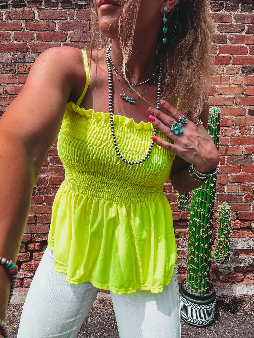 Weekend Floral Print Tank Top