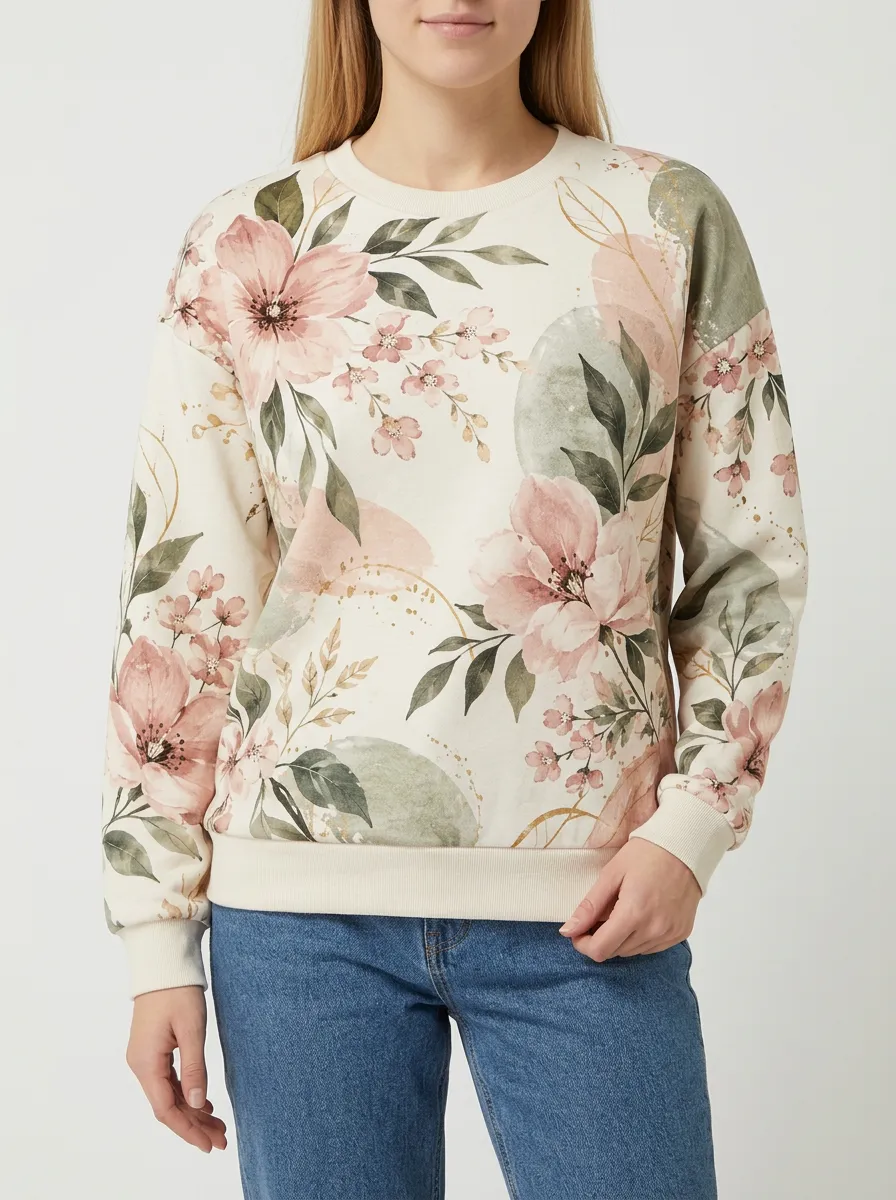 Versatile Graphic Sweatshirt
