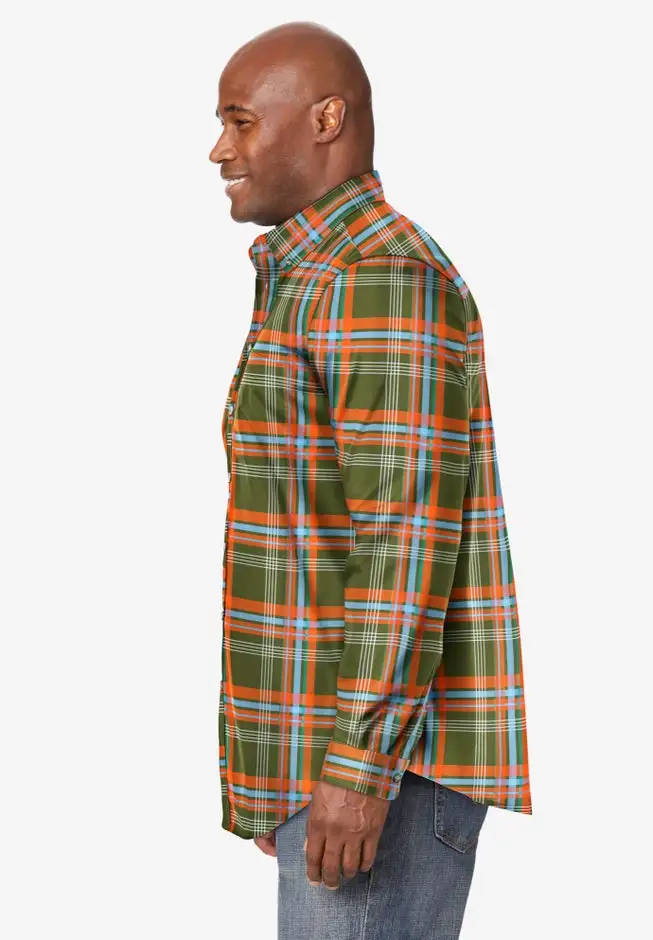 Long Sleeve Wrinkle Free Sport Shirt