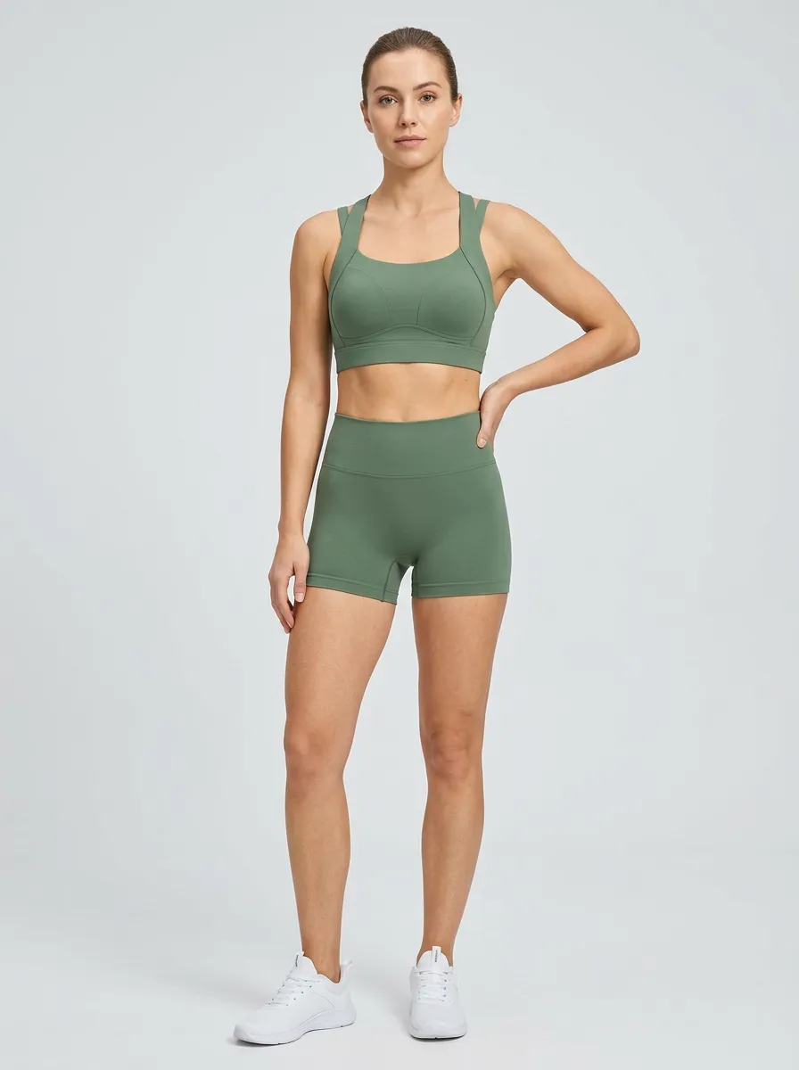 Women's Yoga Solid Fitness Tank Style Bra