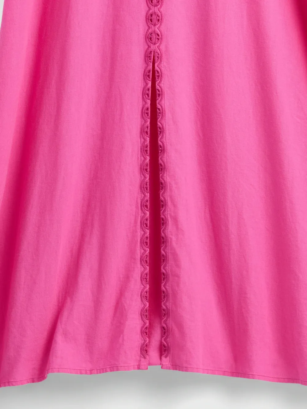 Deep V-Neck Slit Dress