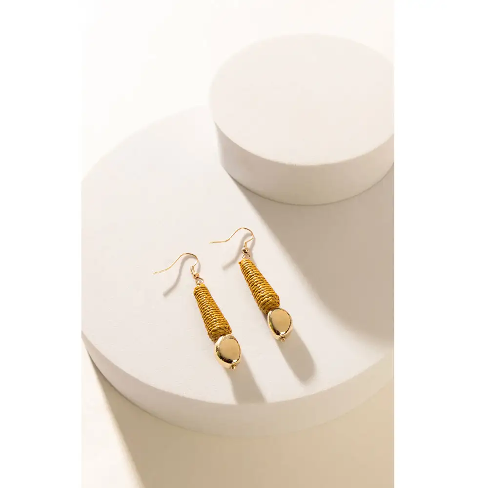Flowing Artful Statement Earrings