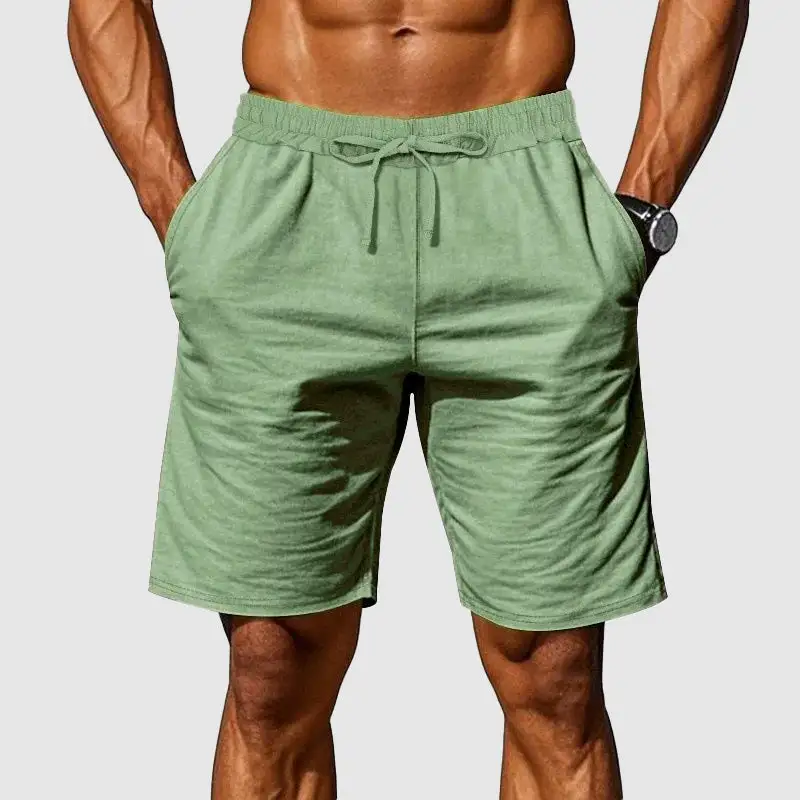 Men's Linen Drawstring Lounge Shorts