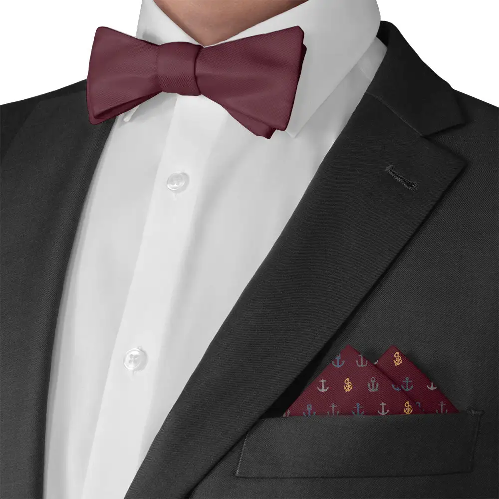 Crisp Formal Nautical Pocket Square
