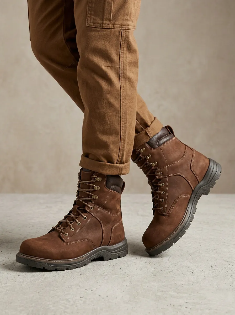 Leather Work Boots