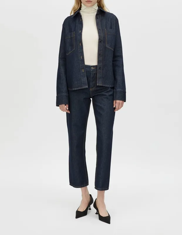 Indigo Denim Shirt