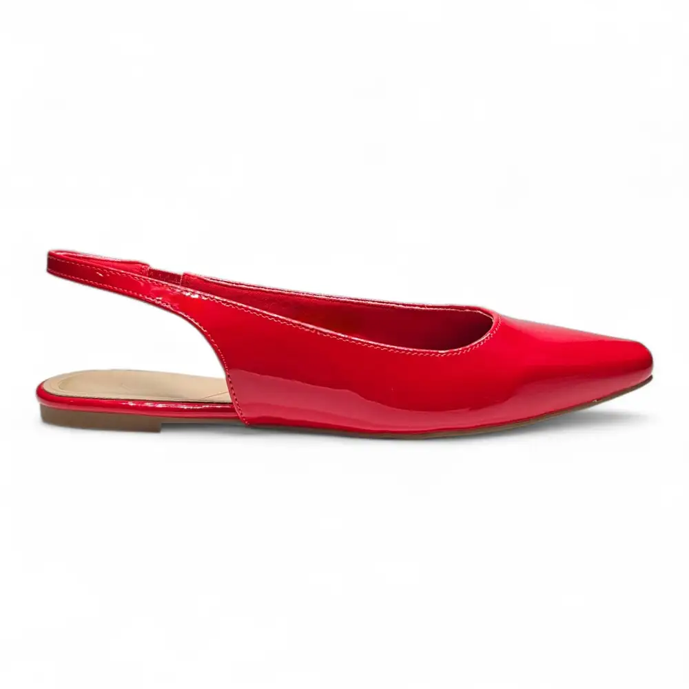 Nior Elegance Snip Toe Slingback Flat