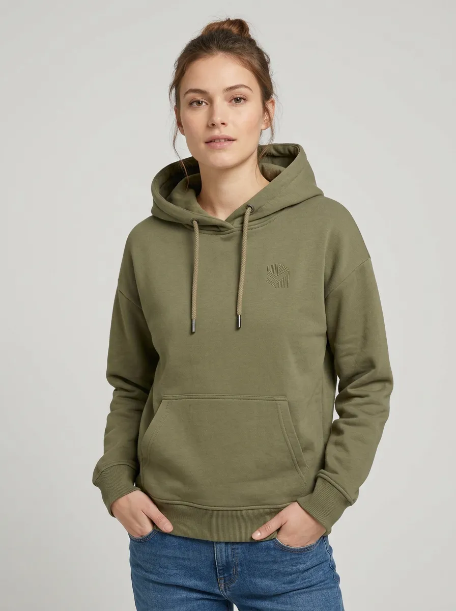 Women's Weekend Geometric-Print Hoodie