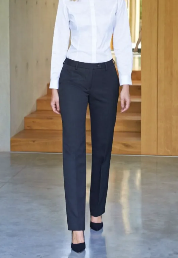 Women's Modern Straight Leg Suit Trousers
